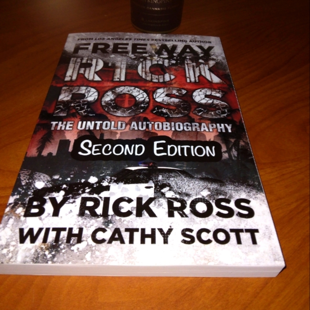 Freeway Rick Ross AutoBio Signed Book!  LA Kingpin!